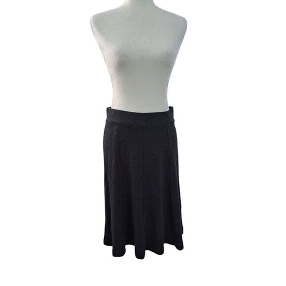 Banana Republic Women's Wool Blend Charcoal A line Skirt Office Work Wear Sz 4 - Picture 3 of 8